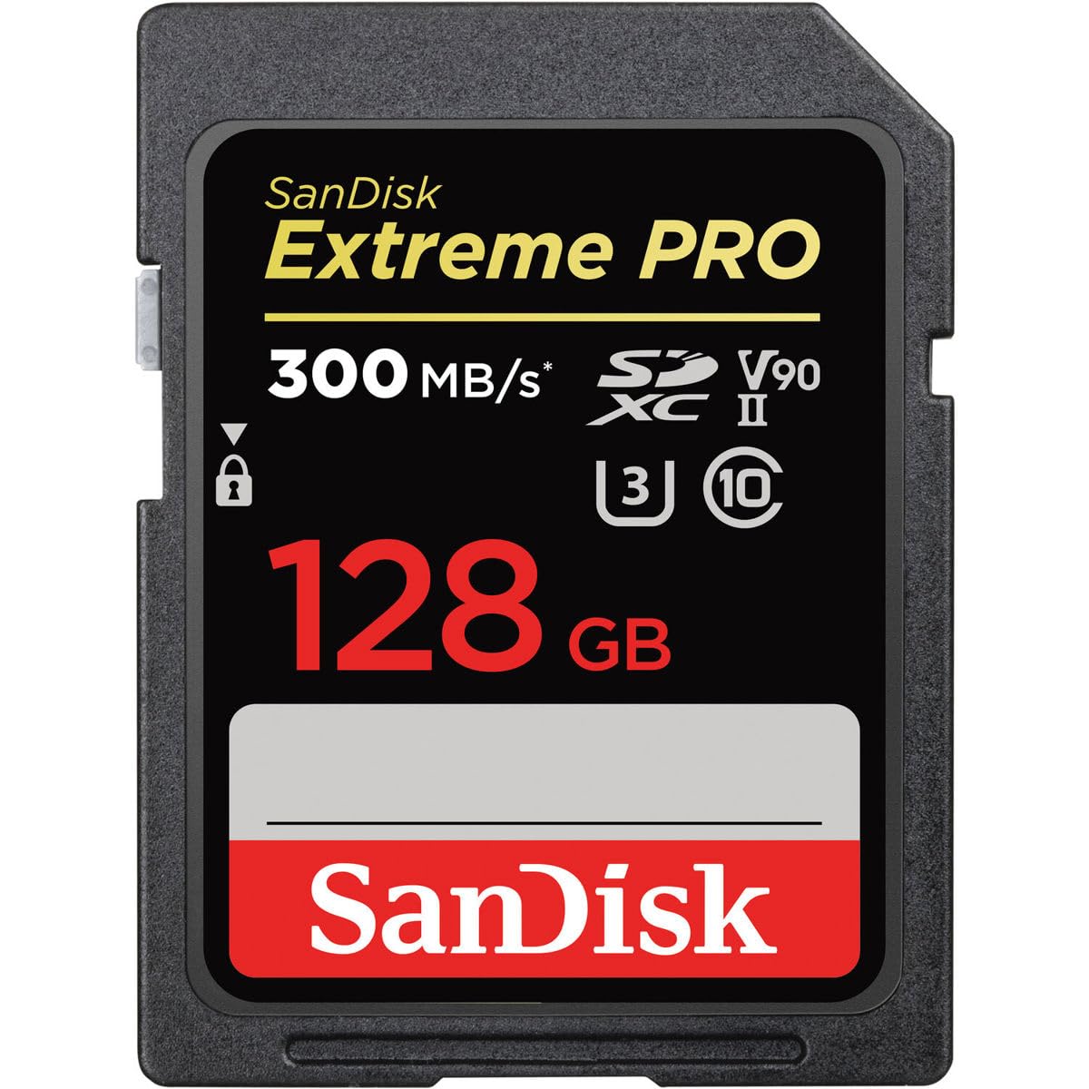 SanDisk Extreme PRO SDXC UHS-II Memory Card - C10, U3, V90, 8K, 4K, Full HD Video, SD Card