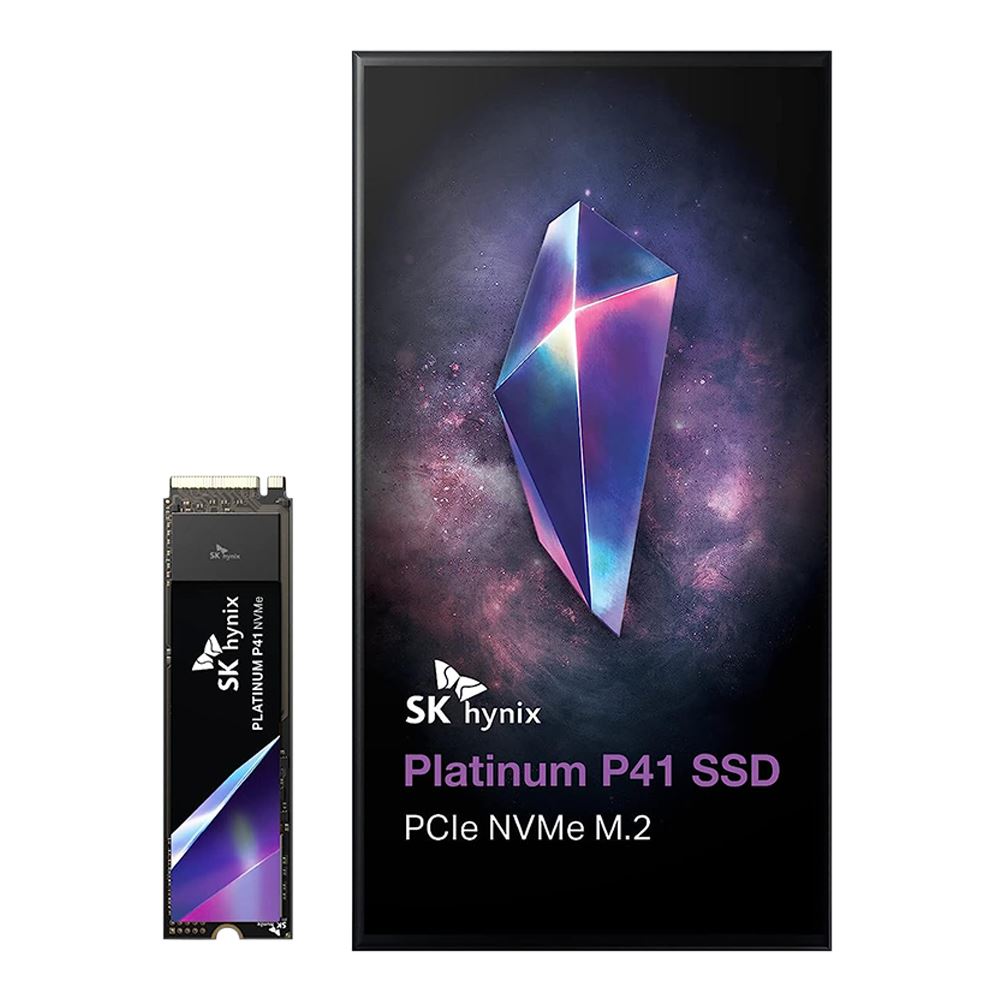 SK hynix Platinum P41 2TB PCIe NVMe Gen4 M.2 2280 Internal Gaming SSD, Up to 7,000MB/S, Compact SSD Form Factor - Solid State Drive with 176-Layer NAND Flash