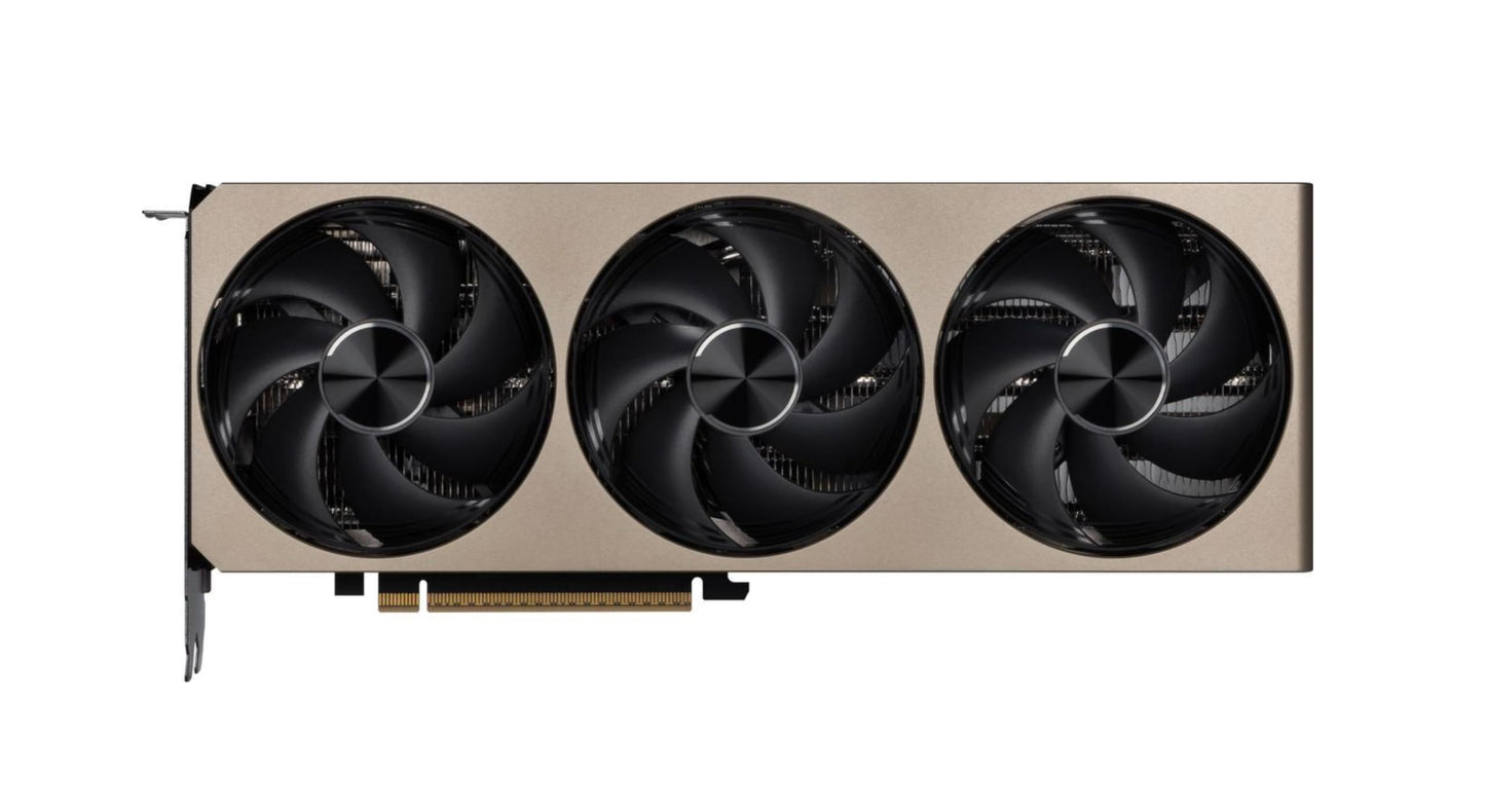 MSI Gaming RTX 5080 16G Inspire 3X OC Graphics Card (16GB GDDR7, 256-bit, Extreme Clock TBD MHz, DisplayPort x 3 2.1a, HDMI 2.1b, NVIDIA Blackwell Architecture)