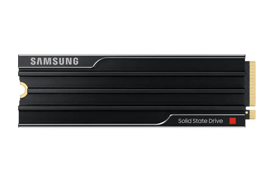 Samsung – 9100 PRO 4TB with Heatsink Internal SSD PCIe Gen 5x4 NVMe, Speeds Up to 14800 MB/s