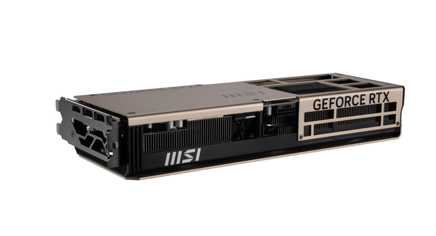 MSI Gaming RTX 5080 16G Inspire 3X OC Graphics Card (16GB GDDR7, 256-bit, Extreme Clock TBD MHz, DisplayPort x 3 2.1a, HDMI 2.1b, NVIDIA Blackwell Architecture)
