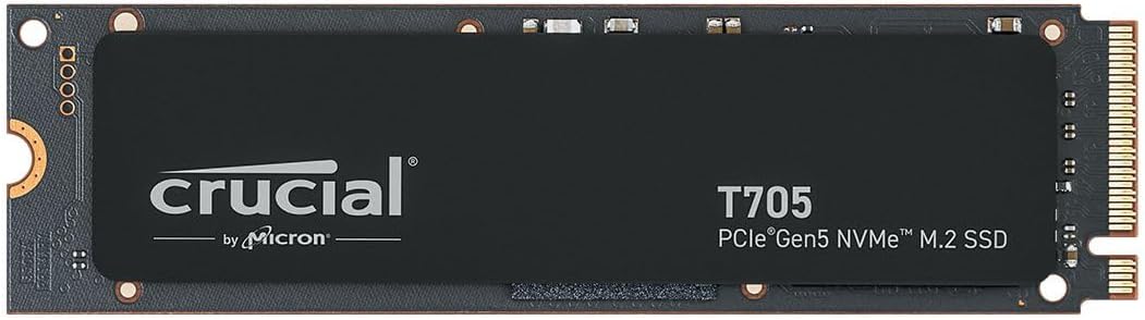 Crucial T705 PCIe Gen5 NVMe SSD