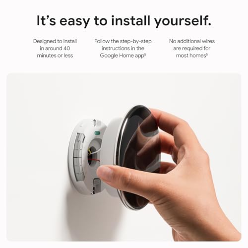 Nest Learning Thermostat (4th Gen) with Nest Temperature Sensor (2nd Gen)