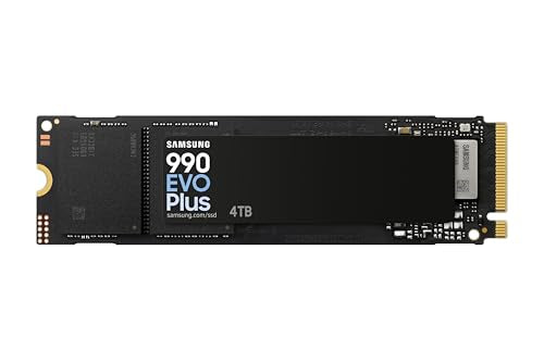 Samsung  990 Evo Plus PCIe Gen 4x4, Gen 5x2 M.2 2280, Speeds Up-to 7,250 MB/s