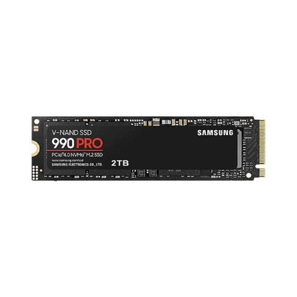 SAMSUNG Samsung 990 PRO 2TB, 3-bit MLC V-NAND, M.2 (2280), NVMe 2.0, R/W(Max) 7,450MB/s/6,900MB/s, 1,400K/1,550K IOPS, 1200TBW, 5 Years Warranty