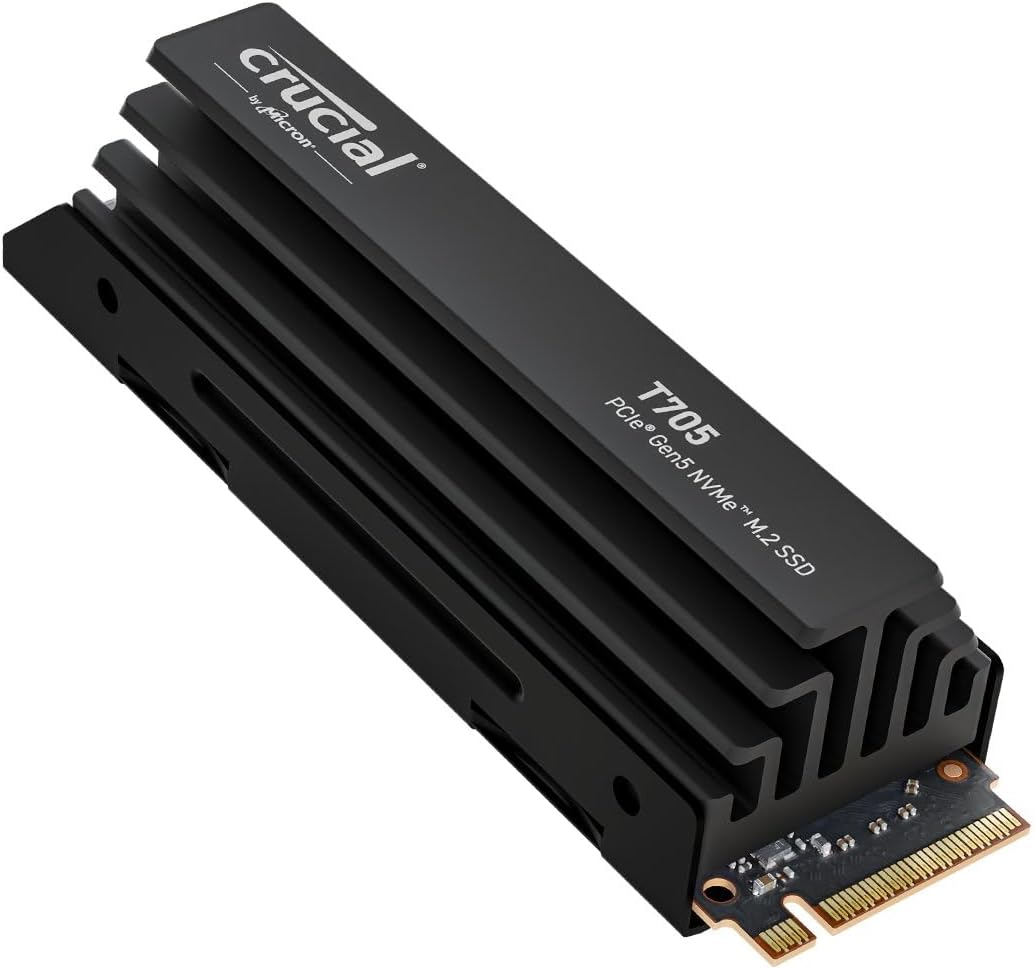 Crucial T705 PCIe Gen5 NVMe SSD