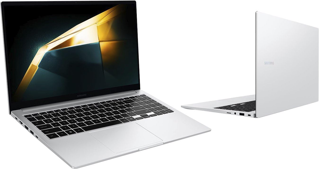 SAMSUNG Galaxy-Book4 Laptop, 2024, 15.6" 1920 x 1080 IPS, Intel Core 7 150U 10-Core, 16GB LPDDR4, 512GB SSD, Windows 10 Home, Backlit Keyboard, Wi-Fi 6, Bluetooth 5.1, 720p HD Camera, Silver