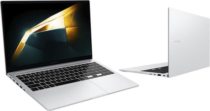 SAMSUNG Galaxy-Book4 Laptop, 2024, 15.6" 1920 x 1080 IPS, Intel Core 7 150U 10-Core, 16GB LPDDR4, 512GB SSD, Windows 10 Home, Backlit Keyboard, Wi-Fi 6, Bluetooth 5.1, 720p HD Camera, Silver