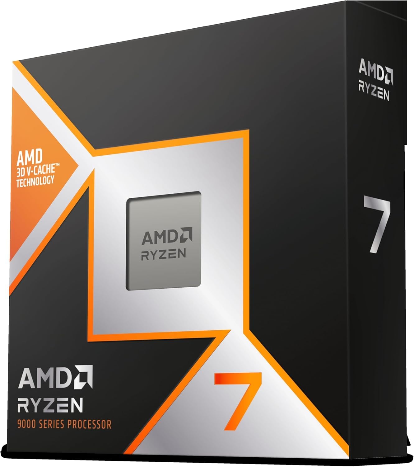 AMD RYZEN 7 9800X3D 8-Core, 16-Thread Desktop Processor.