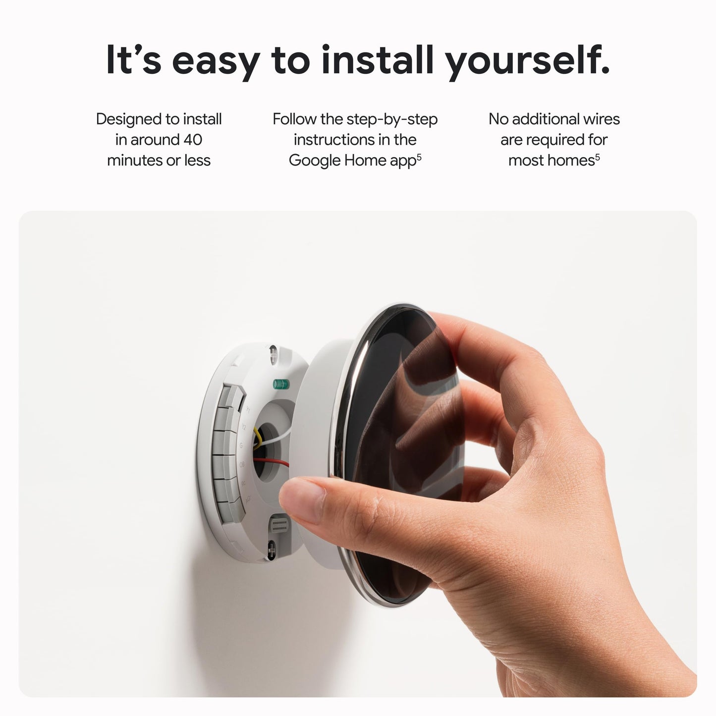 Nest Learning Thermostat (4th Gen) with Nest Temperature Sensor (2nd Gen)