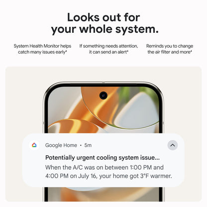 Nest Learning Thermostat (4th Gen) with Nest Temperature Sensor (2nd Gen)