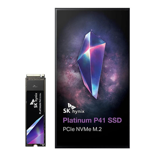 SK hynix Platinum P41 2TB PCIe NVMe Gen4 M.2 2280 Internal Gaming SSD, Up to 7,000MB/S, Compact SSD Form Factor - Solid State Drive with 176-Layer NAND Flash
