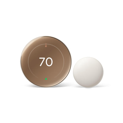 Nest Learning Thermostat (4th Gen) with Nest Temperature Sensor (2nd Gen)
