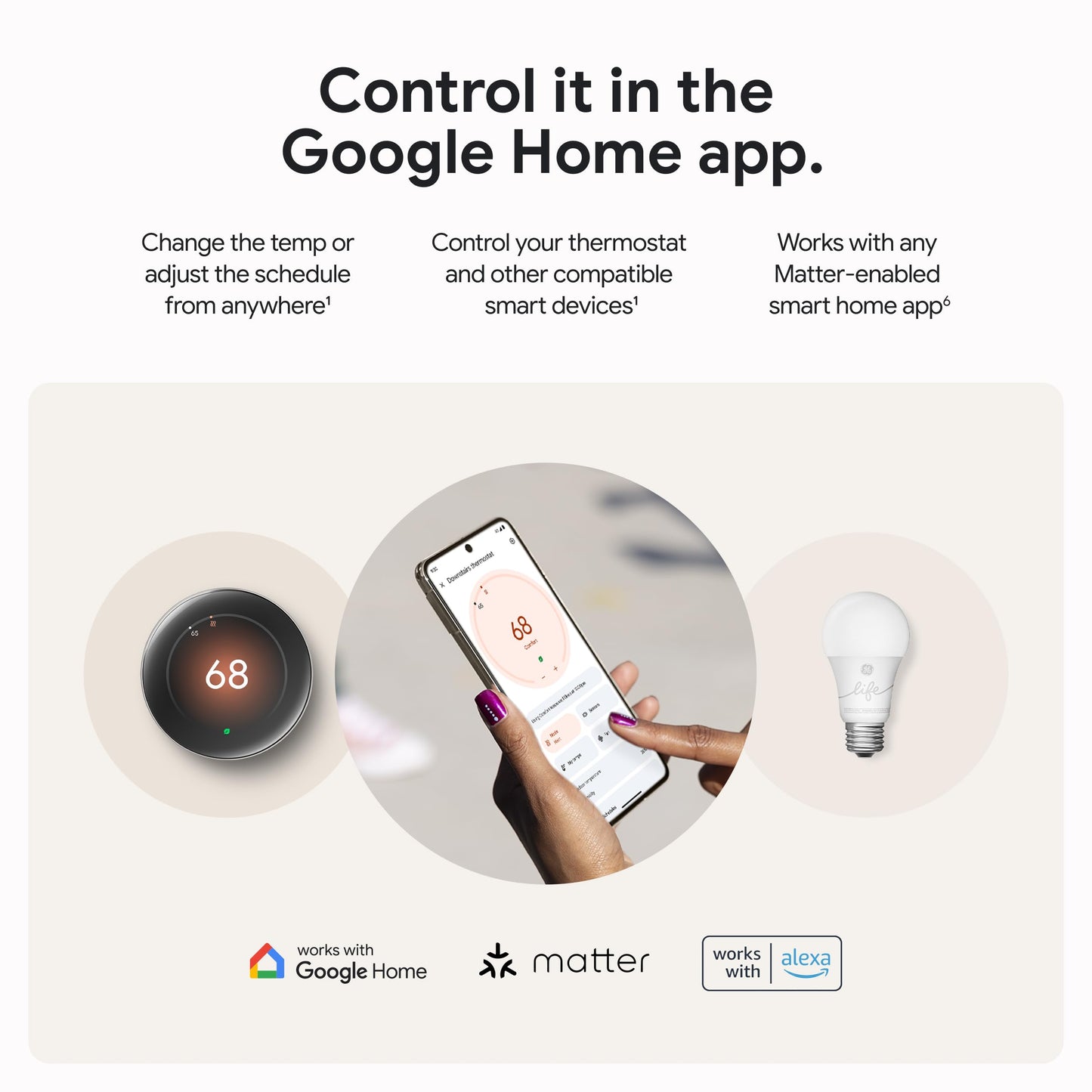 Nest Learning Thermostat (4th Gen) with Nest Temperature Sensor (2nd Gen)