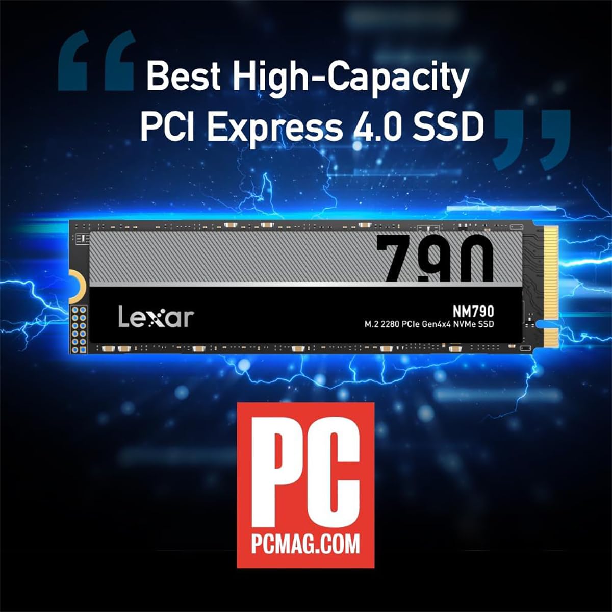 Lexar SSD with Heatsink PCIe Gen4 NVMe M.2 2280 Internal Solid State DriveCompatible with PS5, for Gamers and Creators