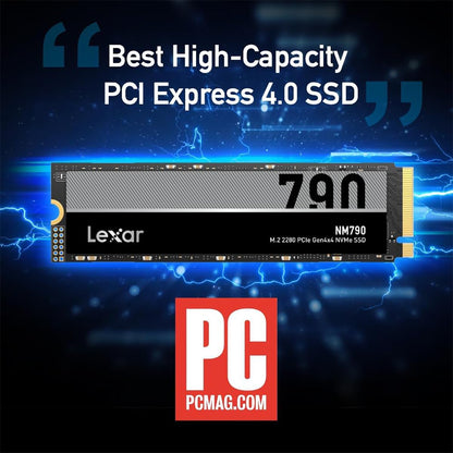 Lexar SSD with Heatsink PCIe Gen4 NVMe M.2 2280 Internal Solid State DriveCompatible with PS5, for Gamers and Creators