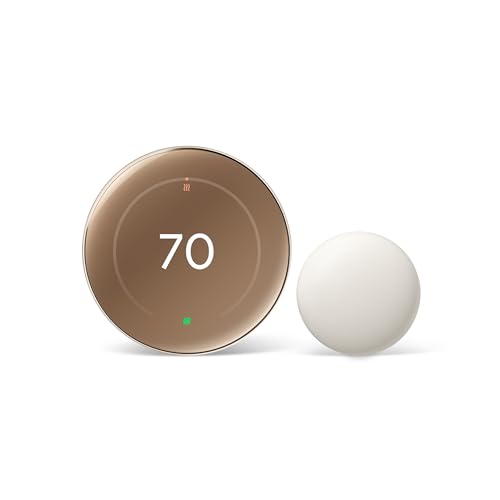 Nest Learning Thermostat (4th Gen) with Nest Temperature Sensor (2nd Gen)