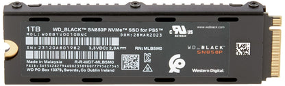 WD_BLACK SN850X NVMe SSD with Heatsink
