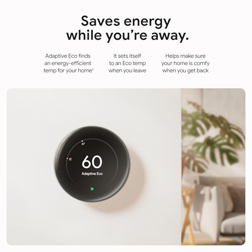 Nest Learning Thermostat (4th Gen) with Nest Temperature Sensor (2nd Gen)