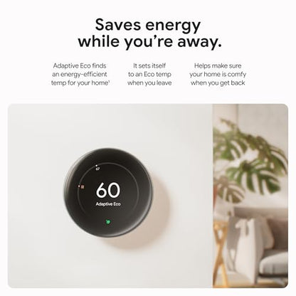 Nest Learning Thermostat (4th Gen) with Nest Temperature Sensor (2nd Gen)