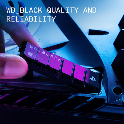 WD_BLACK SN850X NVMe SSD with Heatsink