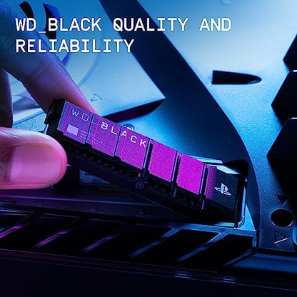 WD_BLACK SN850X NVMe SSD with Heatsink