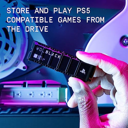 WD_BLACK SN850X NVMe SSD with Heatsink