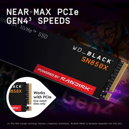 WD_BLACK SN850X NVMe SSD